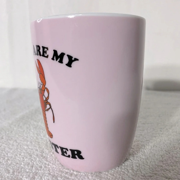 Paladone F.R.I.E.N.D.S Pink Ceramic You Are My Lobster Mug Coffee Cup - Picture 2 of 11
